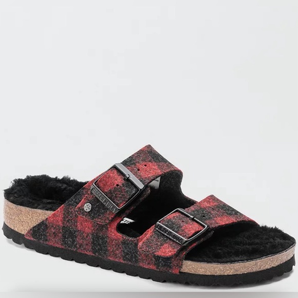Birkenstock Shoes - Birkenstock Women's Arizona Happy Lamb Sandals